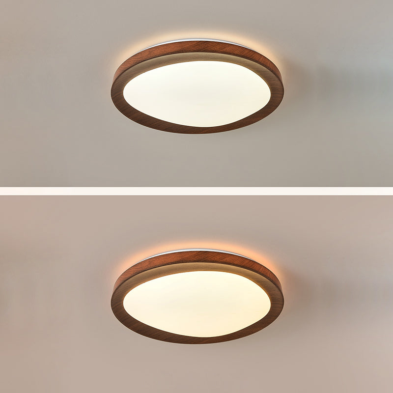 Junips | Simplicity Iron Acrylic Round LED Ceiling Lamp for Bedroom
