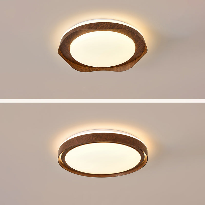 Junips | Simplicity Iron Acrylic Round LED Ceiling Lamp for Bedroom