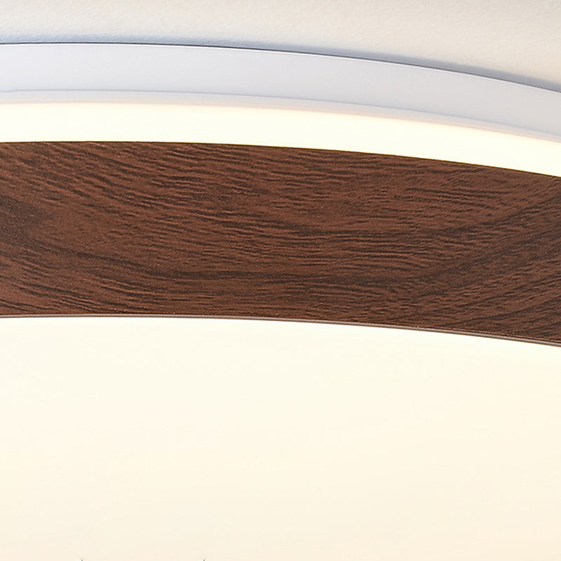 Junips | Simplicity Iron Acrylic Round LED Ceiling Lamp for Bedroom