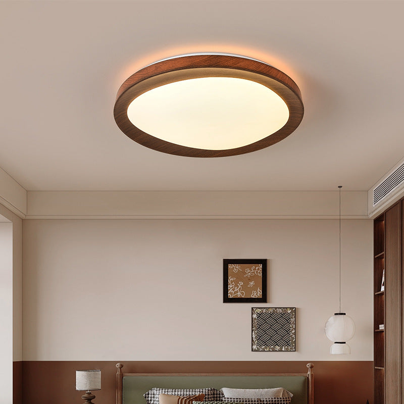 Junips | Simplicity Iron Acrylic Round LED Ceiling Lamp for Bedroom