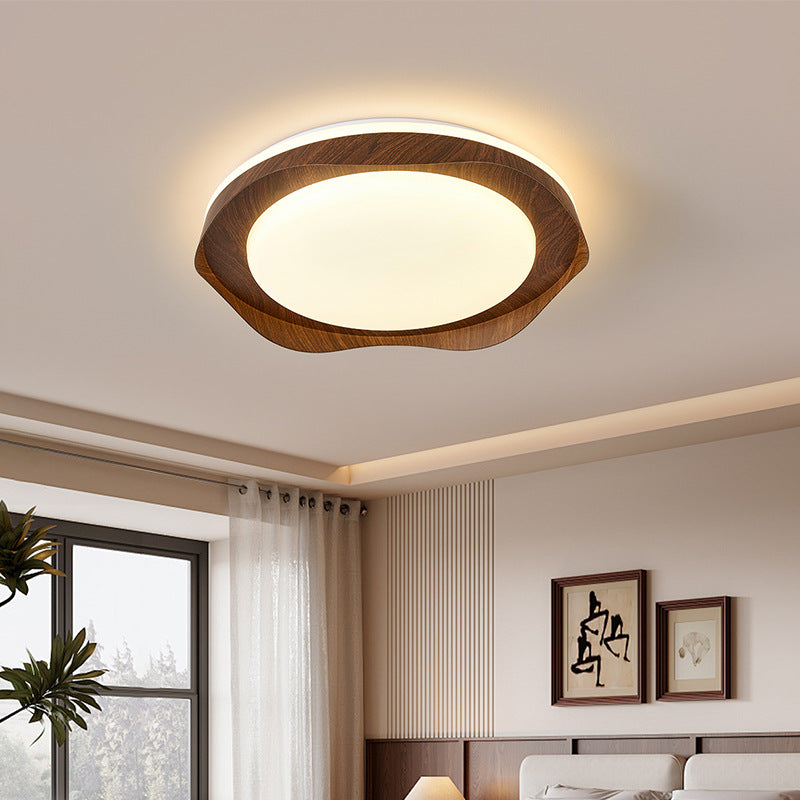Junips | Simplicity Iron Acrylic Round LED Ceiling Lamp for Bedroom