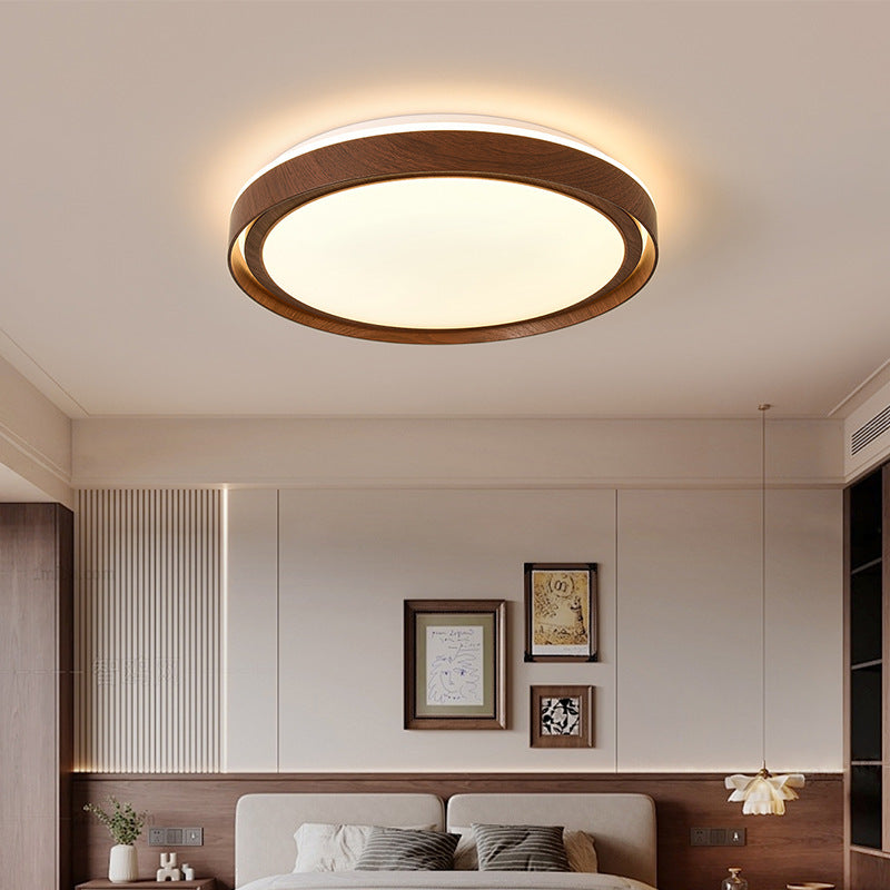 Junips | Simplicity Iron Acrylic Round LED Ceiling Lamp for Bedroom