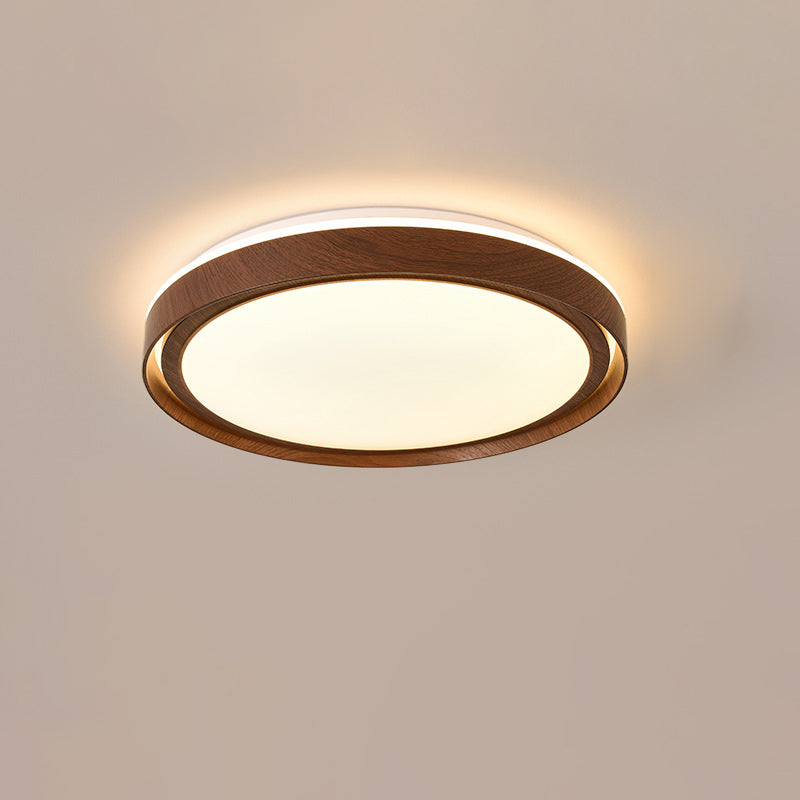Junips | Simplicity Iron Acrylic Round LED Ceiling Lamp for Bedroom