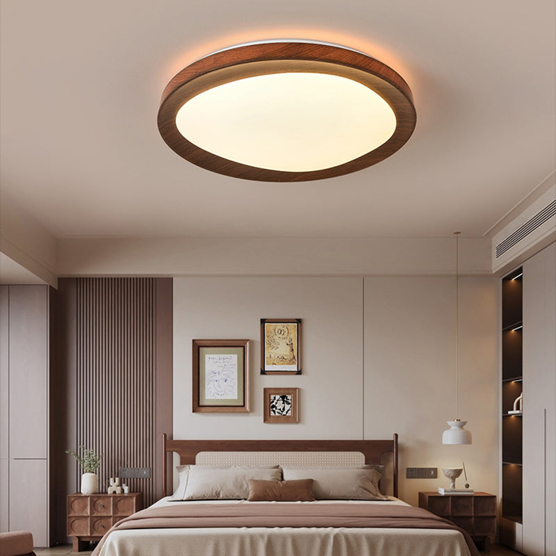 Junips | Simplicity Iron Acrylic Round LED Ceiling Lamp for Bedroom