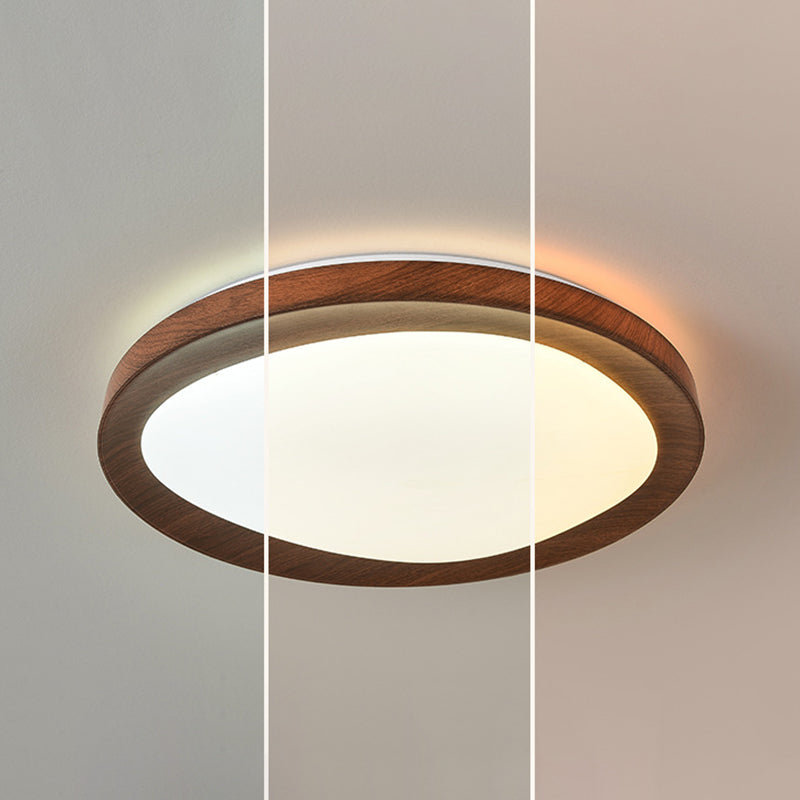 Junips | Simplicity Iron Acrylic Round LED Ceiling Lamp for Bedroom