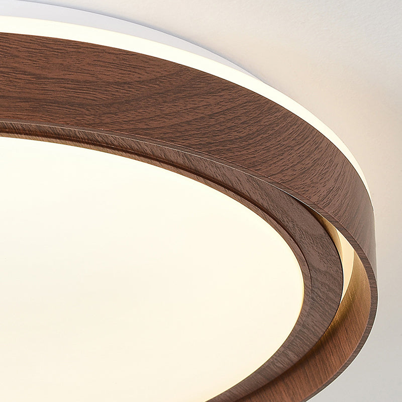 Junips | Simplicity Iron Acrylic Round LED Ceiling Lamp for Bedroom
