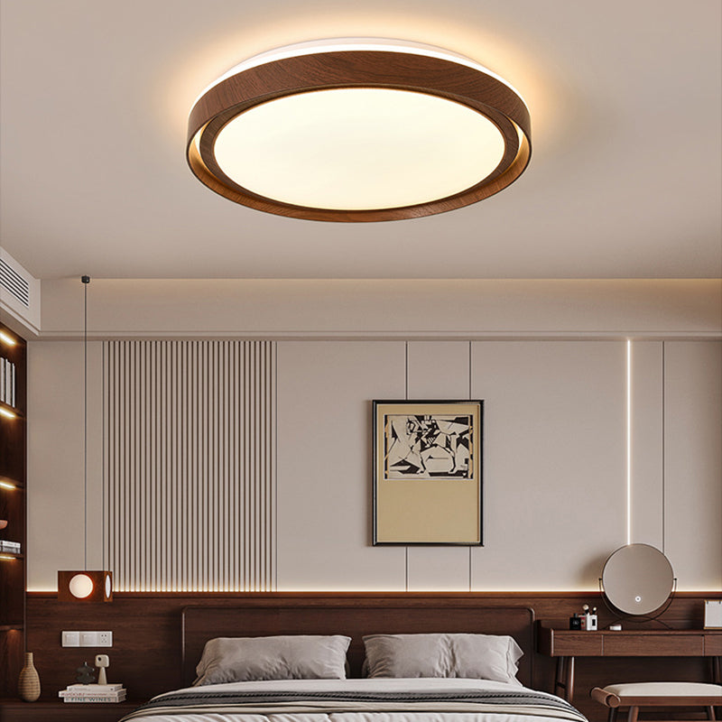 Junips | Simplicity Iron Acrylic Round LED Ceiling Lamp for Bedroom