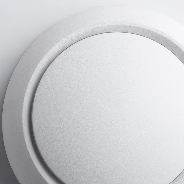 Junips | Contemporary Nordic Iron Round Eclipse Rotatable LED Wall Light for Nightstand