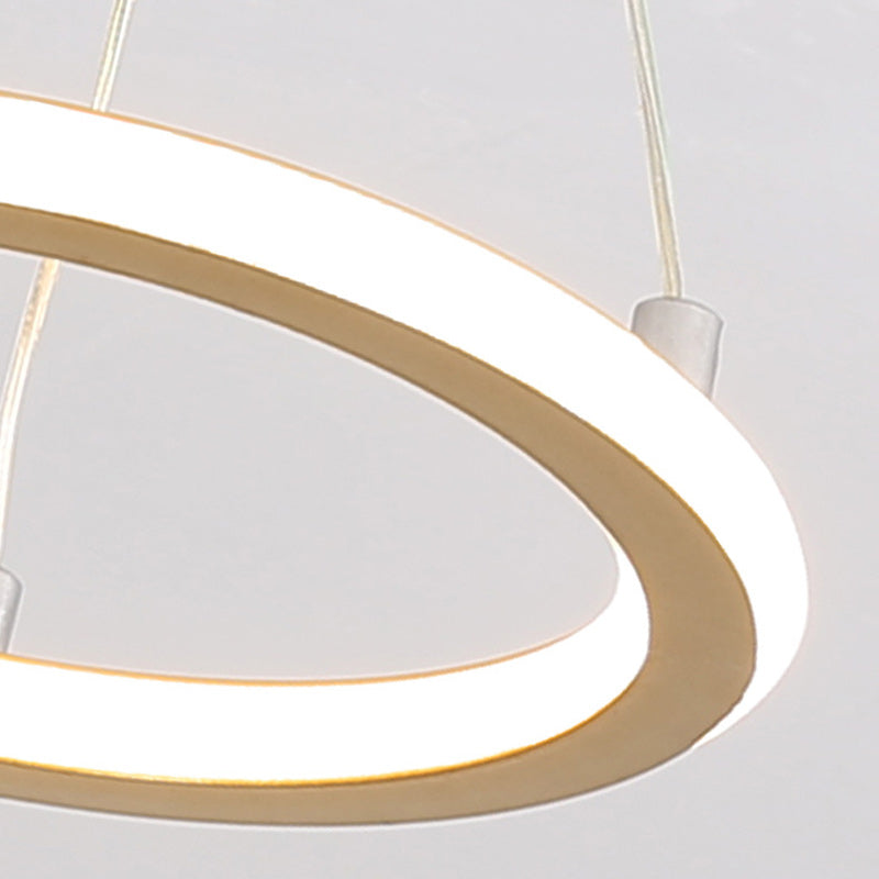 Junips | Contemporary Nordic Round Metal Silica LED Semi-Flush Mount Ceiling Light for Corridor