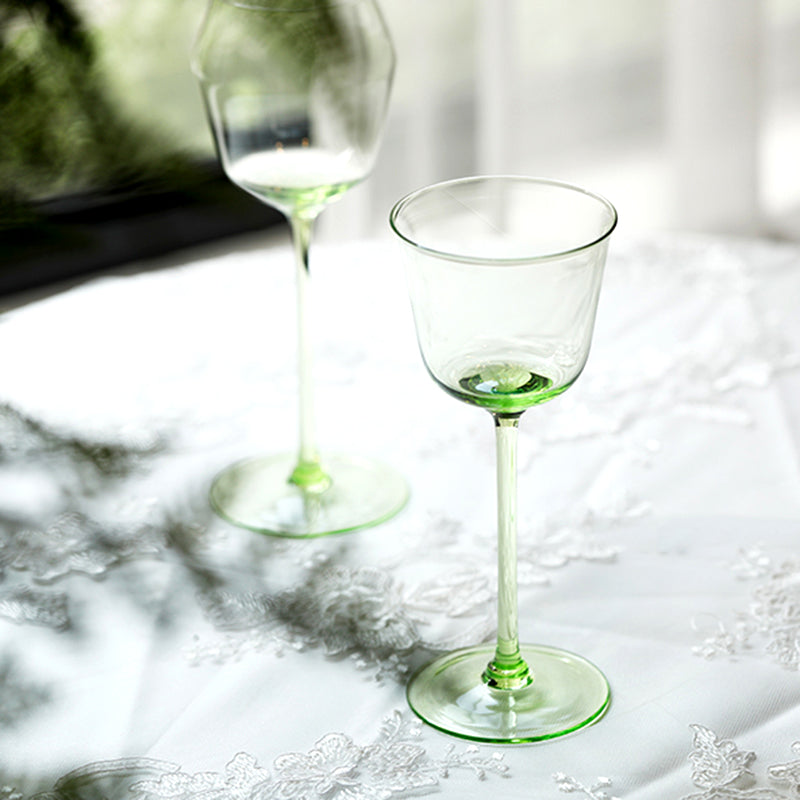Junips | Bareqeth Green Wine Glass