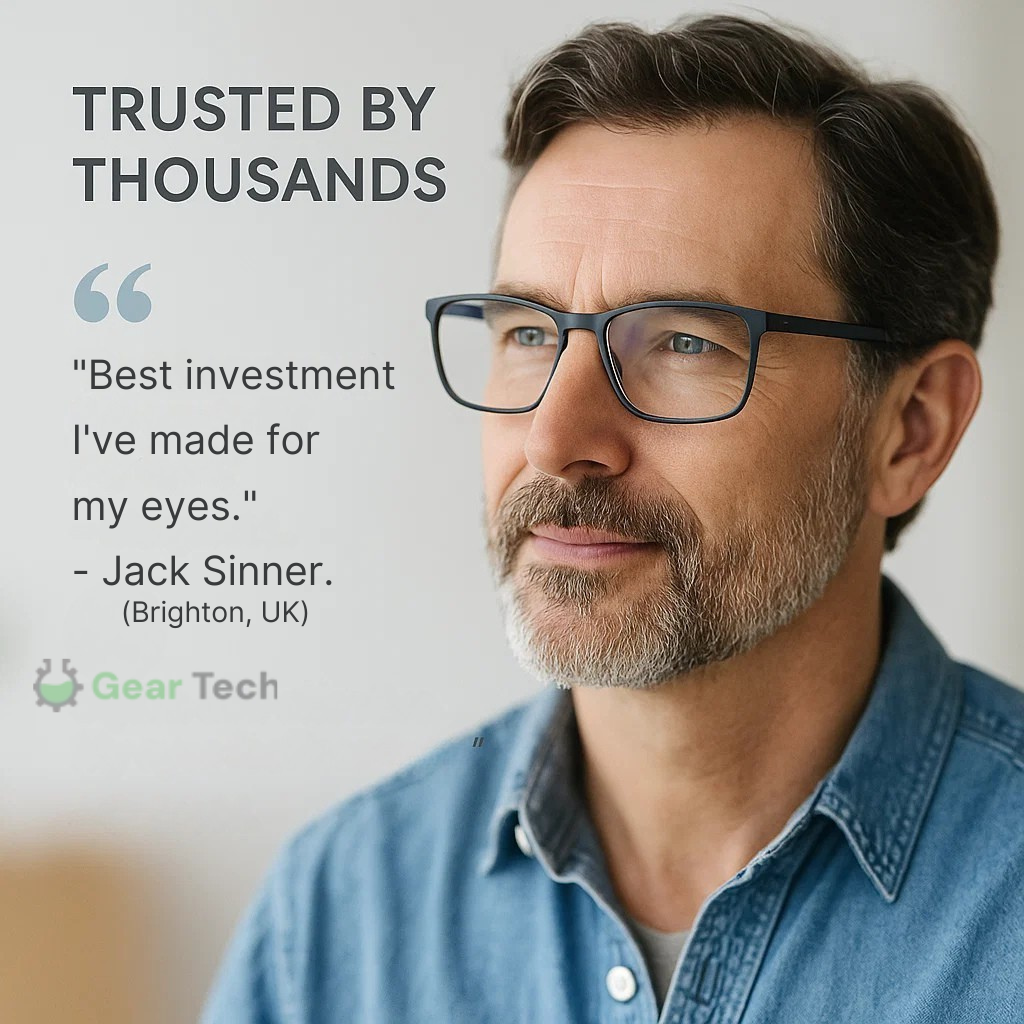 Junips | Progressive Multifocal Glasses for Clear Vision - German Intelligent Design for Everyday Use