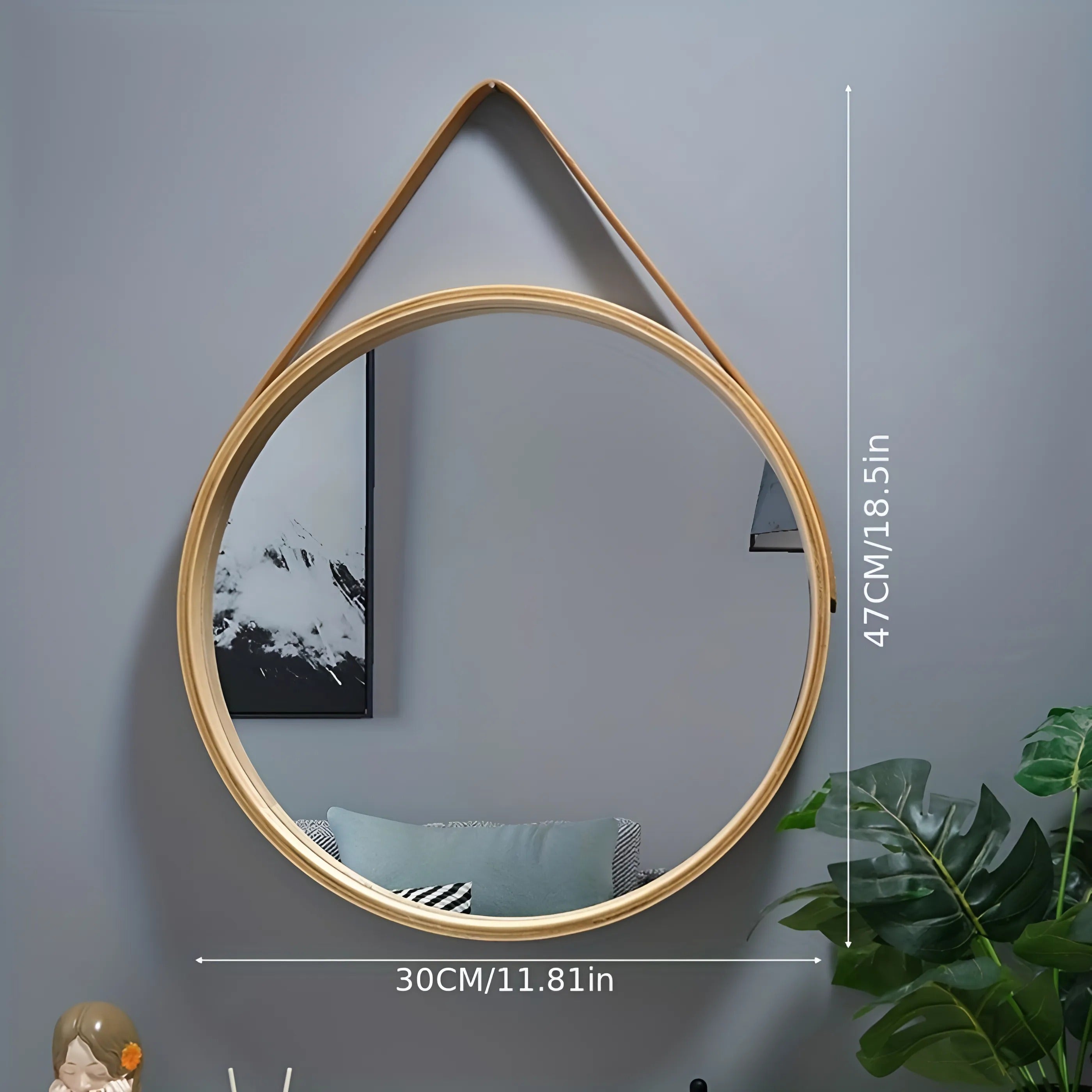 Junips | Premium Drill-free Makeup Mirror