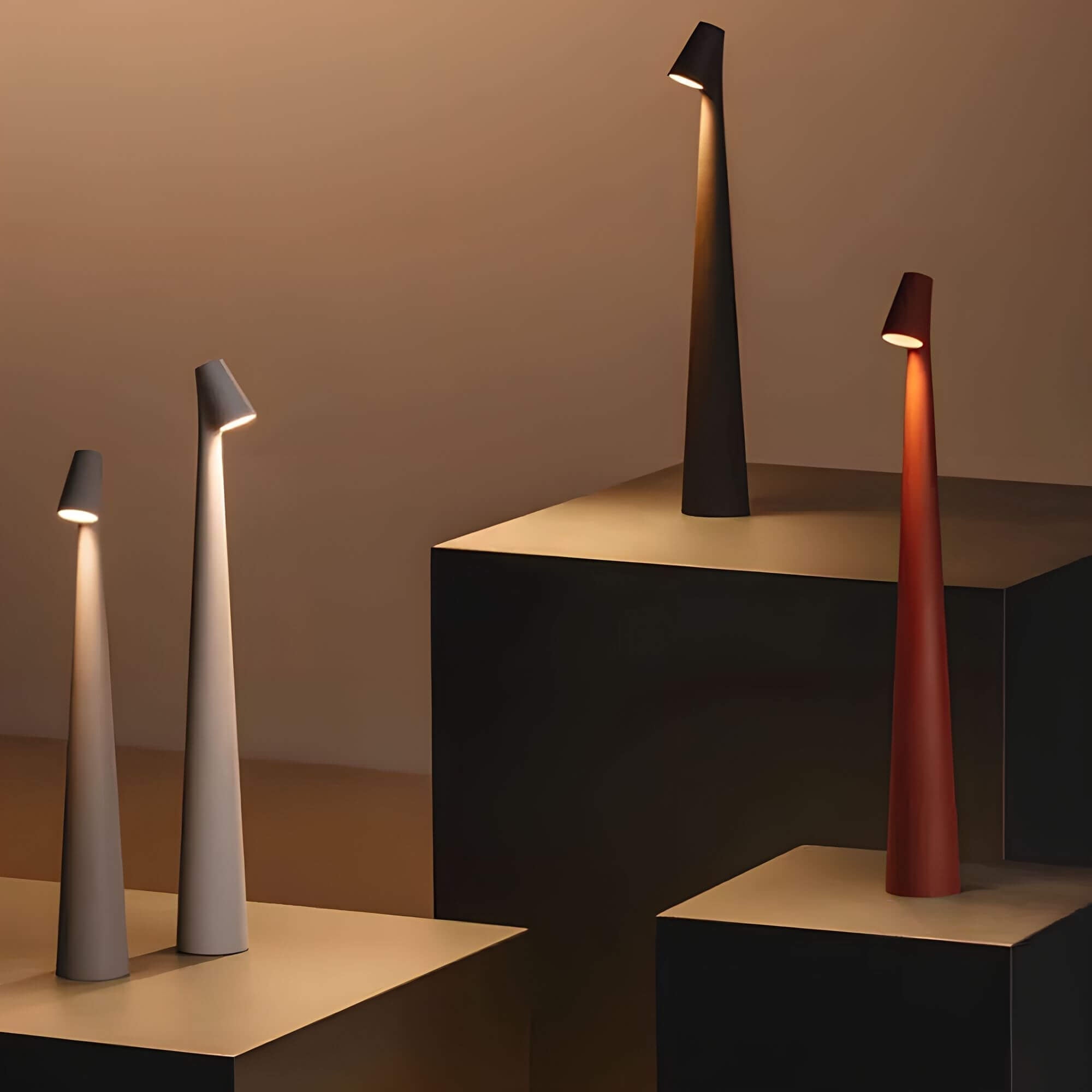Junips | Wireless LED Table Lamp with Dimming – Modern Nordic Style Design