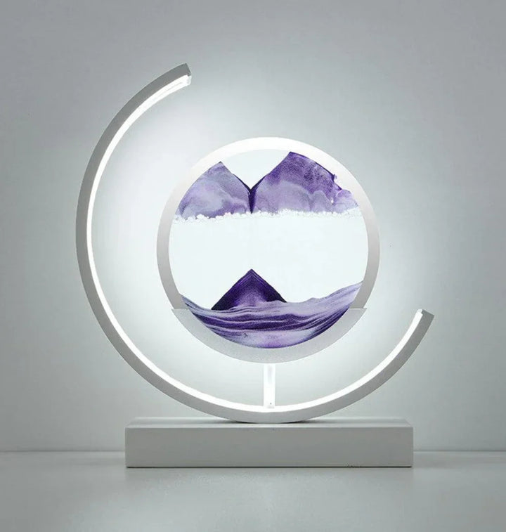 Junips | Balance Sand Art Lamp | Best Lava Lamps-Inspired Space Lamp, Cool LED Night Light for Relaxing Bedroom & Living Room Decor