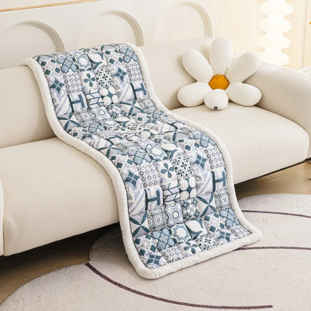 Junips | Bohemian Printed Quilted Sofa Cover