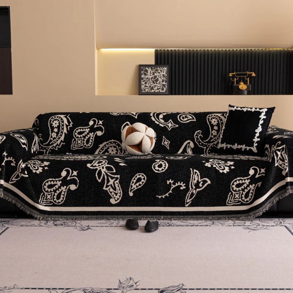 Junips | Boho Bloom Soft Sofa Cover