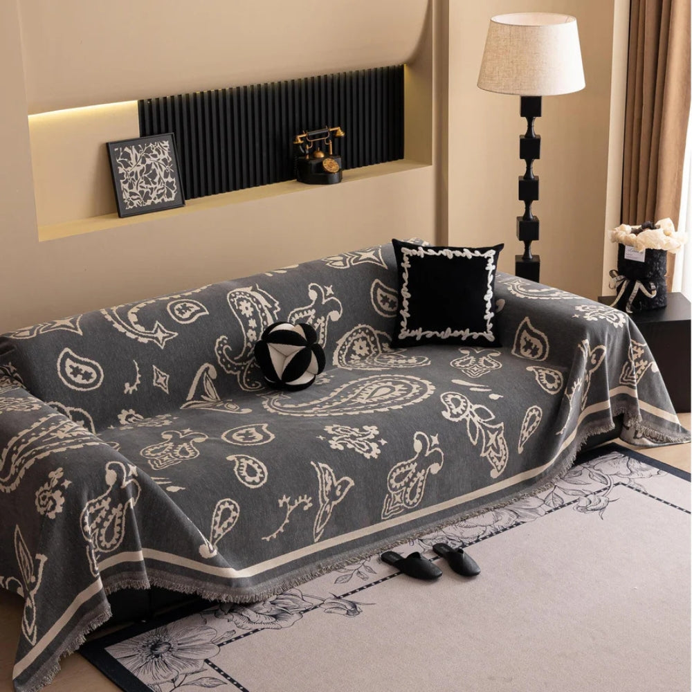 Junips | Boho Bloom Soft Sofa Cover