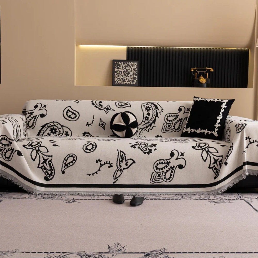 Junips | Boho Bloom Soft Sofa Cover