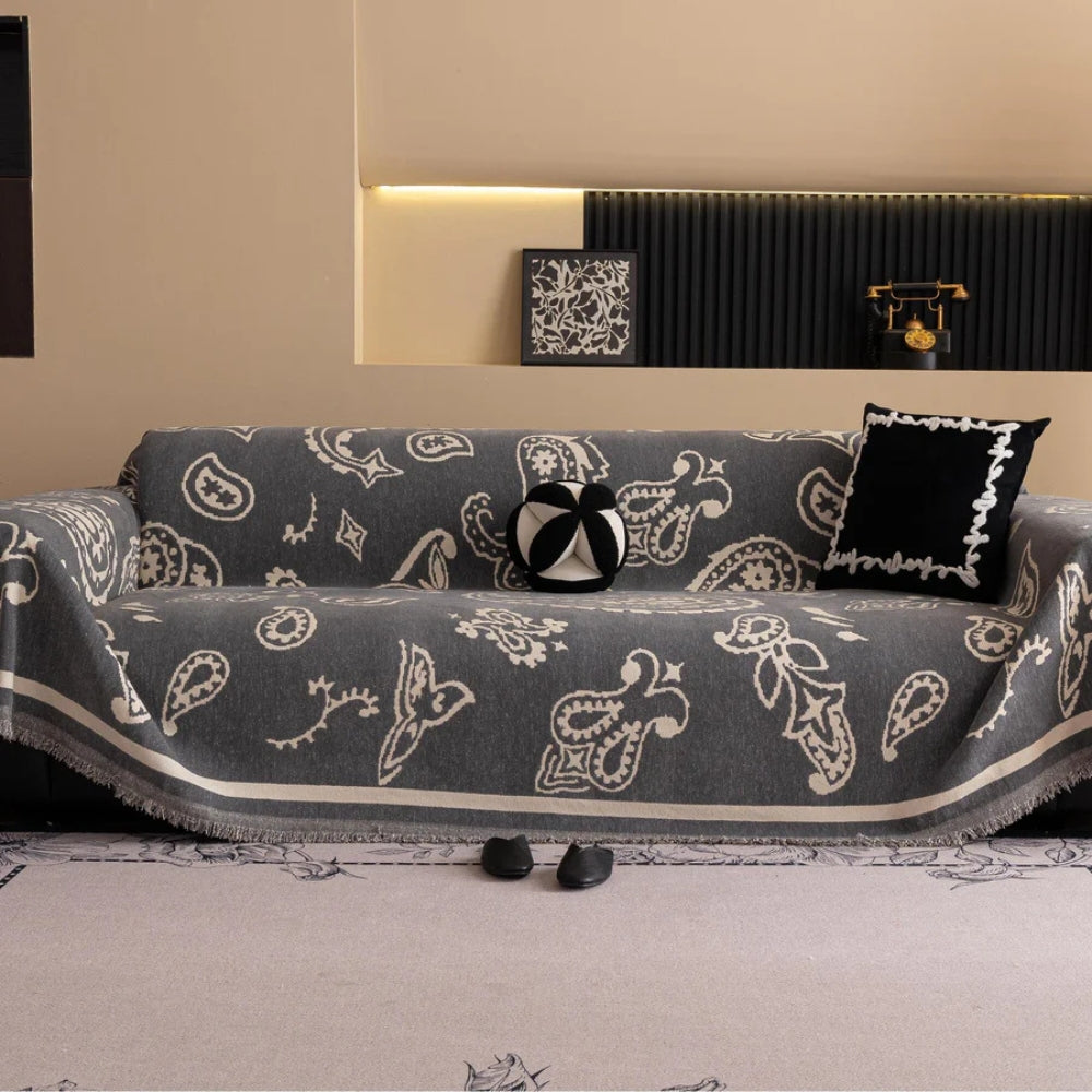 Junips | Boho Bloom Soft Sofa Cover