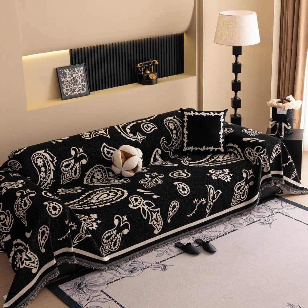 Junips | Boho Bloom Soft Sofa Cover