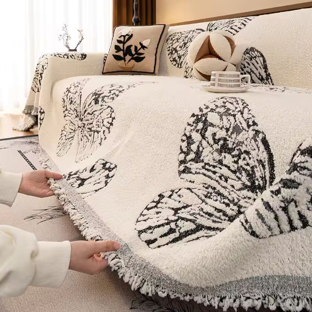 Junips | Butterfly Loom Sofa Cover