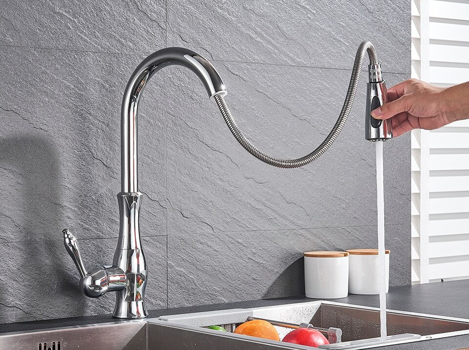 Junips | Anton - Retractable kitchen faucet