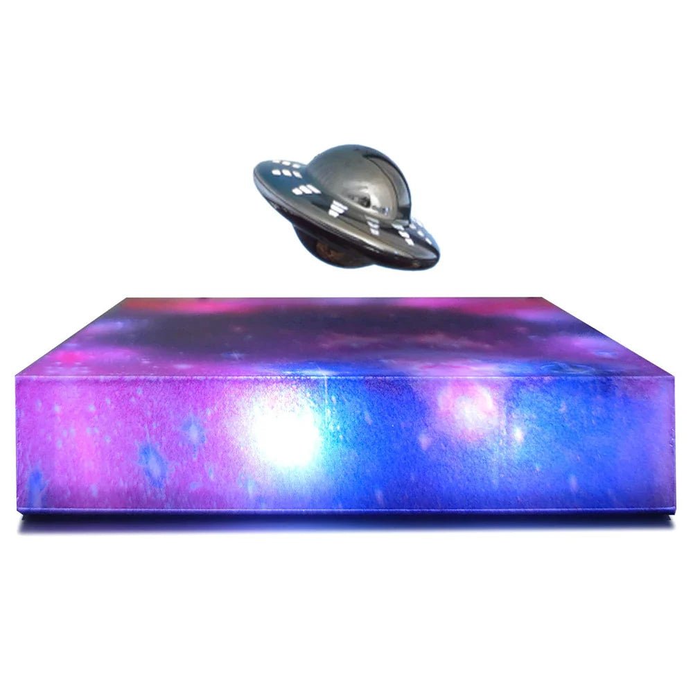 Junips | Floating Spaceship LED Night Light with Magnetic Levitation Technology