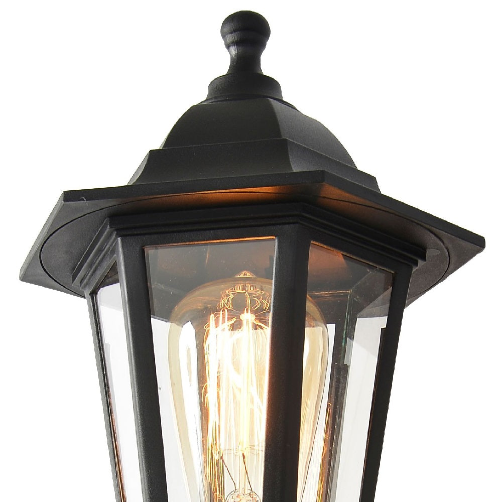 Junips | Black Outdoor Vintage Hanging Lamp with PIR