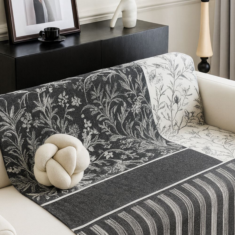 Junips | Camellia Paris Chenille Sofa Cover