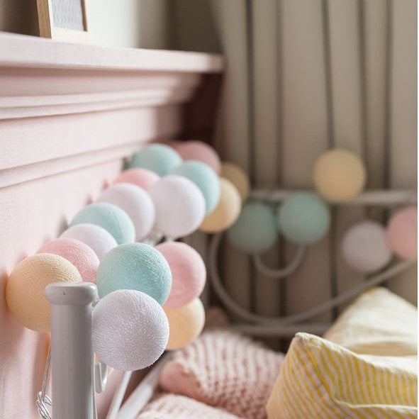 Junips | Ballton - Cotton glowing ball swing | Various color combinations