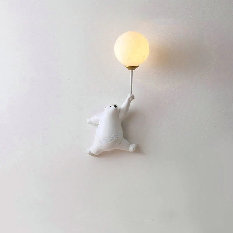 Junips | FairyGlow – Cartoon Wall Light for Kids | Magical Night Light with 3D Moon Design