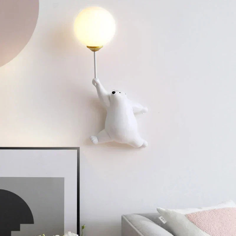 Junips | FairyGlow – Cartoon Wall Light for Kids | Magical Night Light with 3D Moon Design
