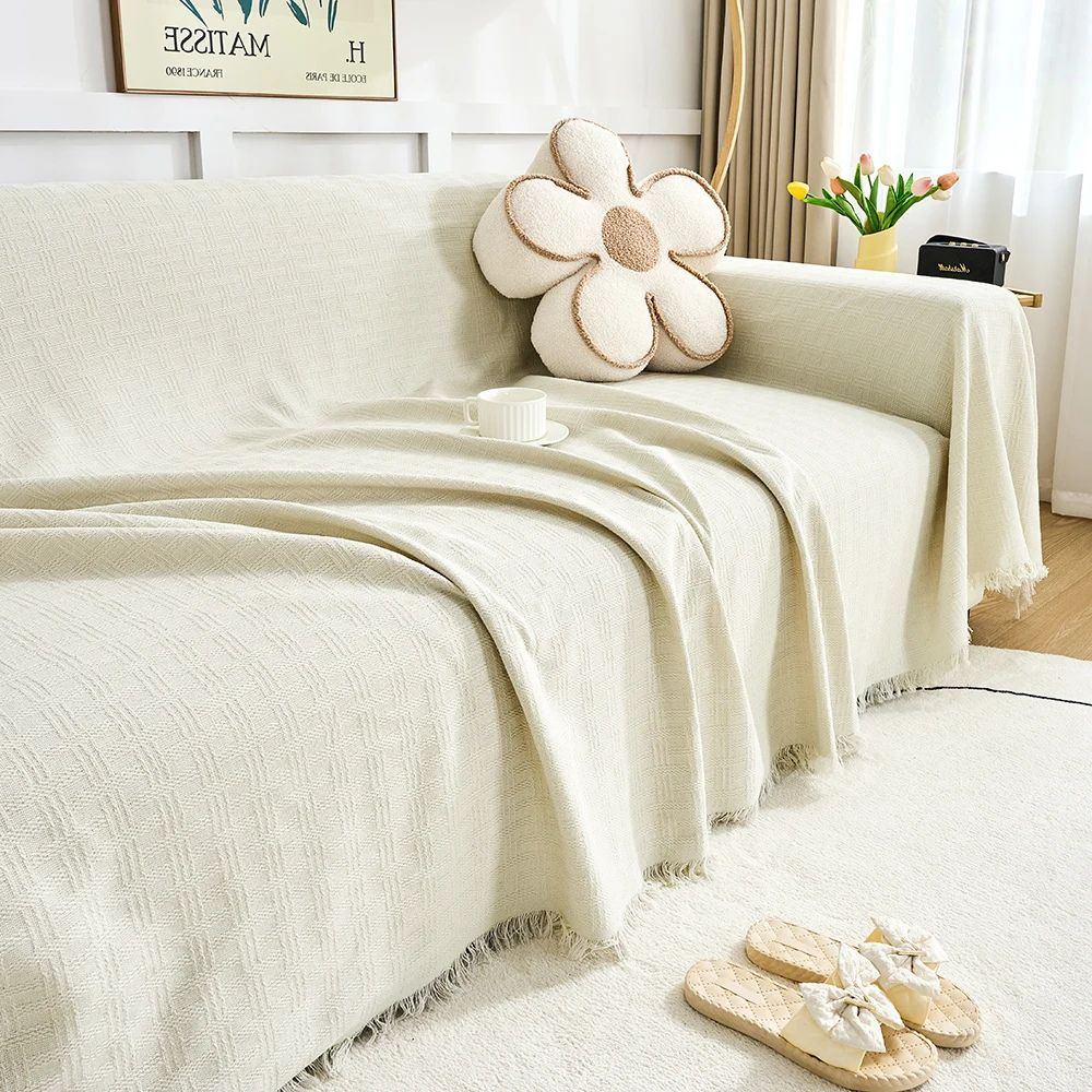 Junips | Casa Serene Geometric Sofa Cover