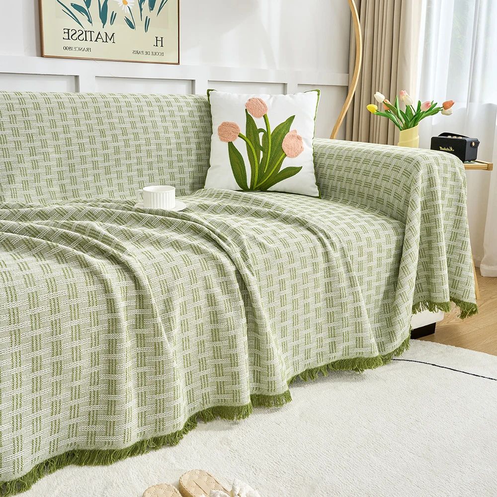 Junips | Casa Serene Geometric Sofa Cover