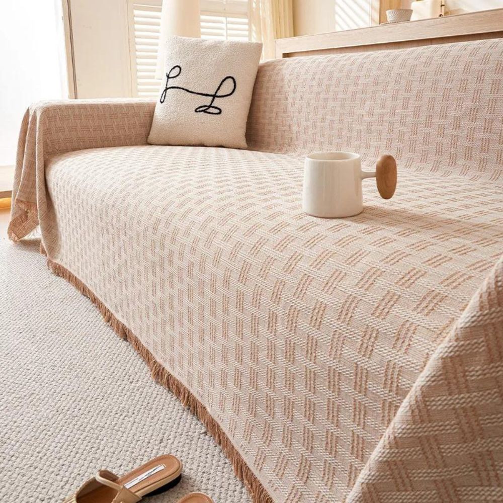 Junips | Casa Serene Geometric Sofa Cover