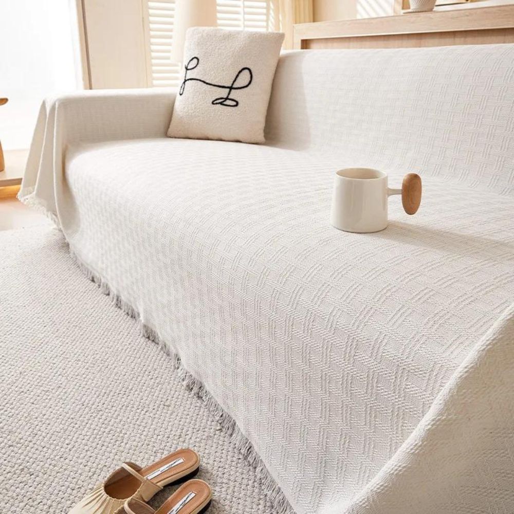 Junips | Casa Serene Geometric Sofa Cover