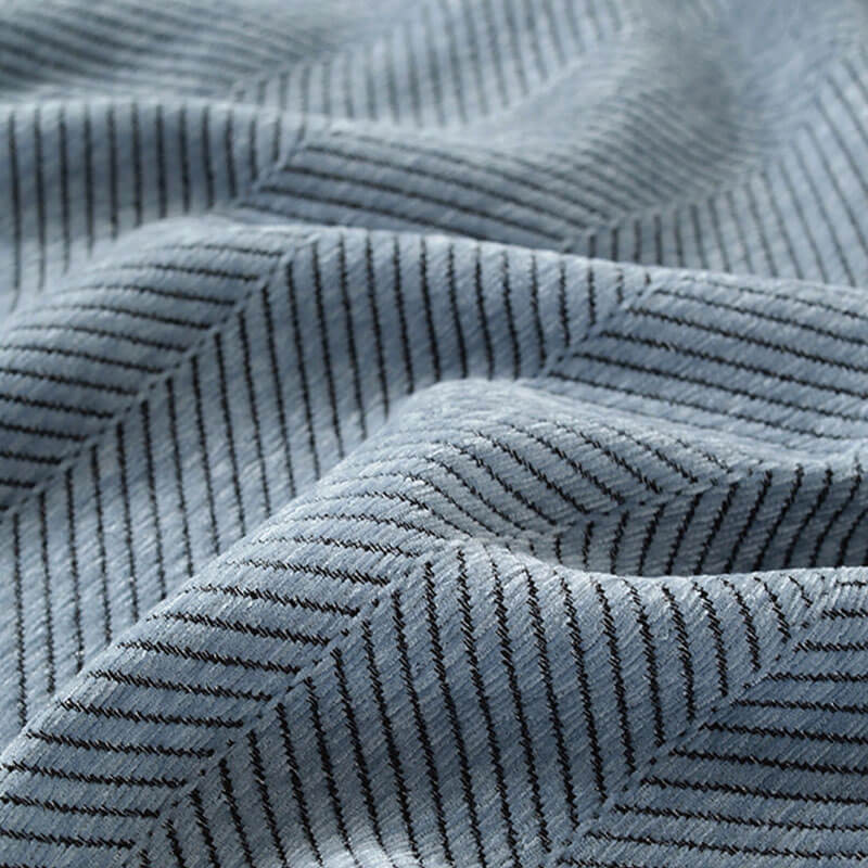 Junips | Chenille Blanket Herringbone Tassel Couch Cover