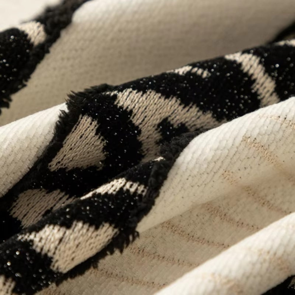 Junips | Chevron Pattern Chenille Sofa Cover