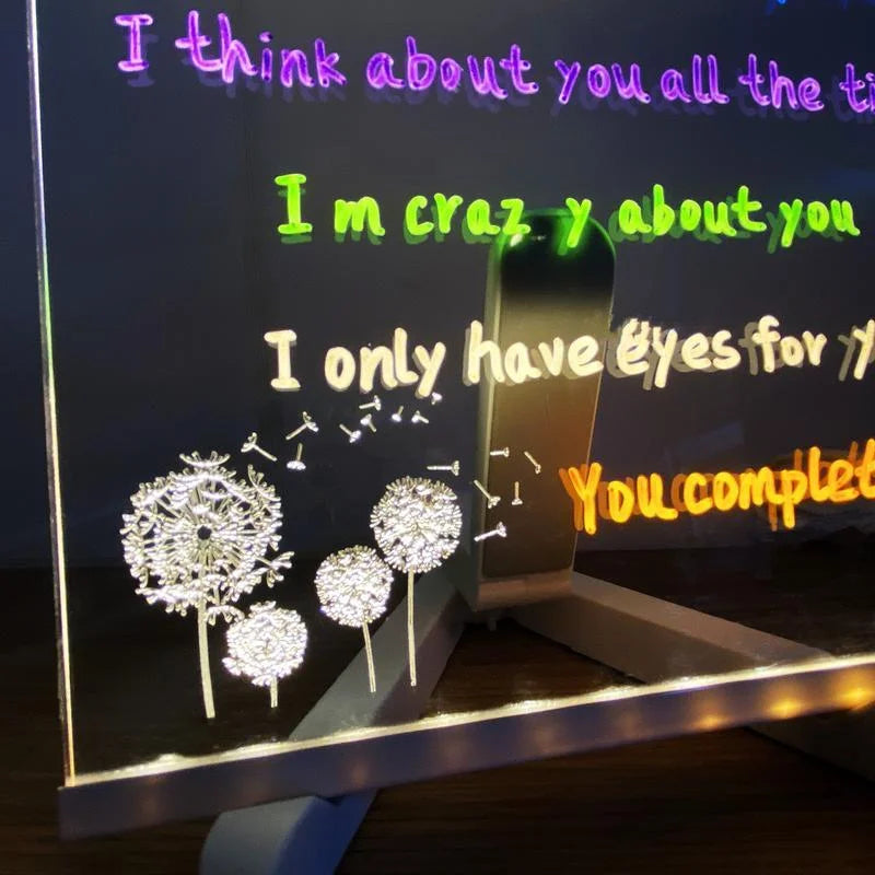 Junips | Children's LED Notice Board with Colors