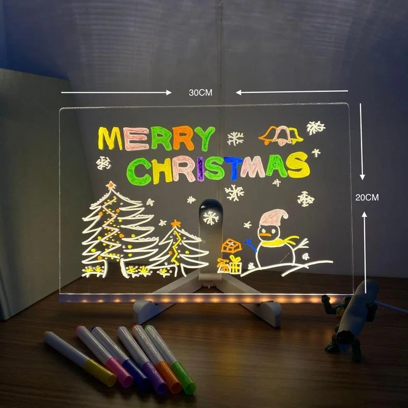 Junips | Children's LED Notice Board with Colors