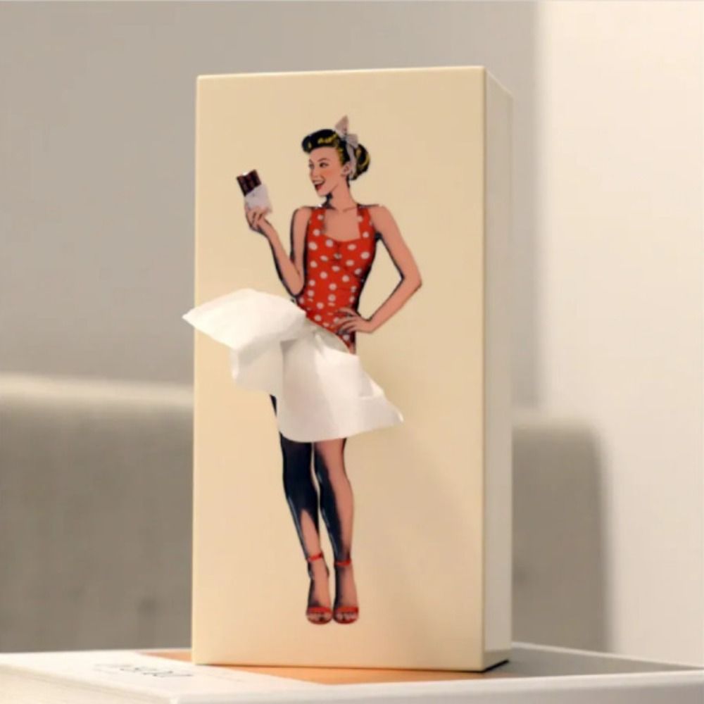 Junips | Flying Skirt Tissue Box