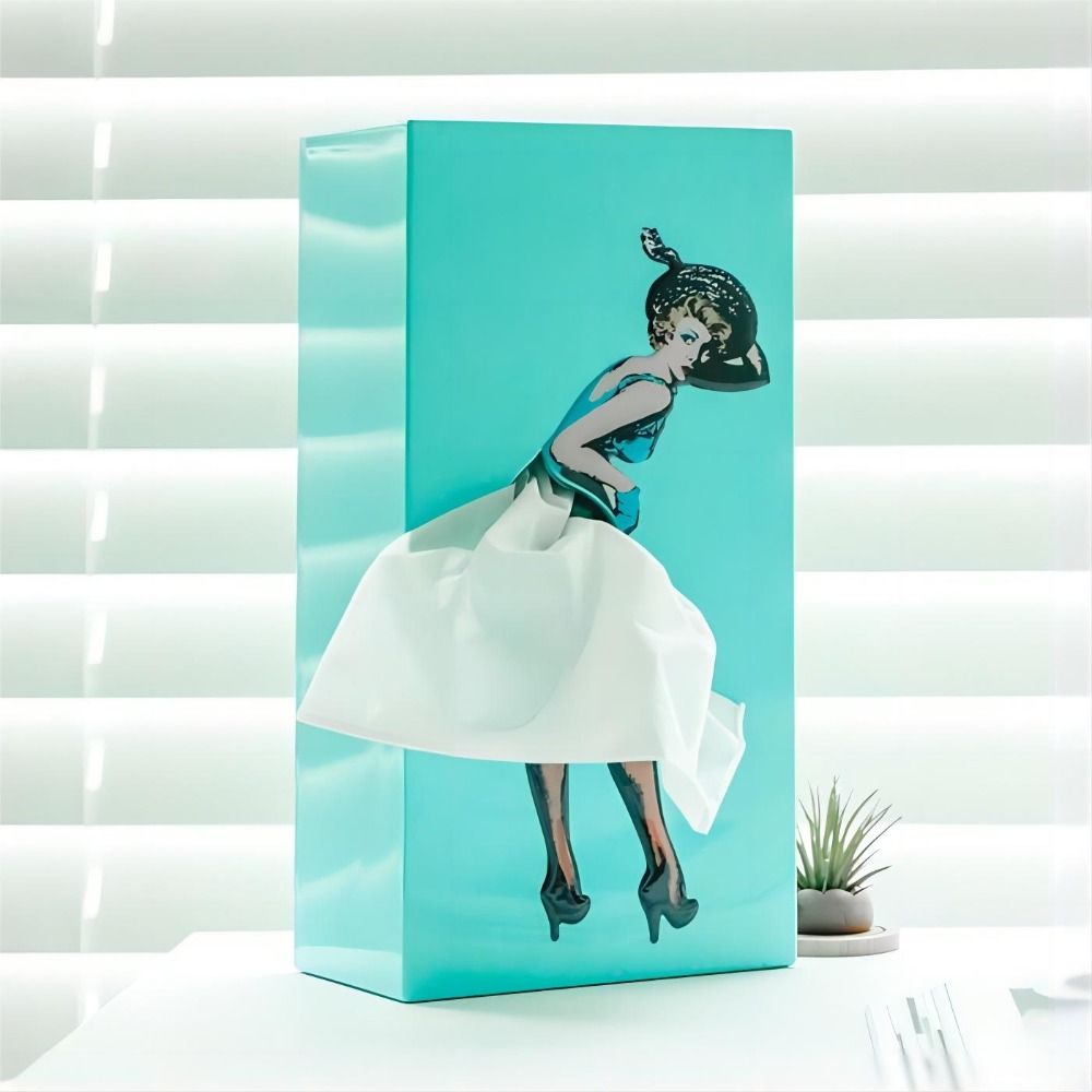 Junips | Flying Skirt Tissue Box