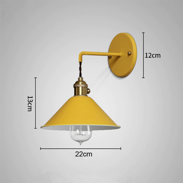 Junips | Colorful Vintage Wall Lamps