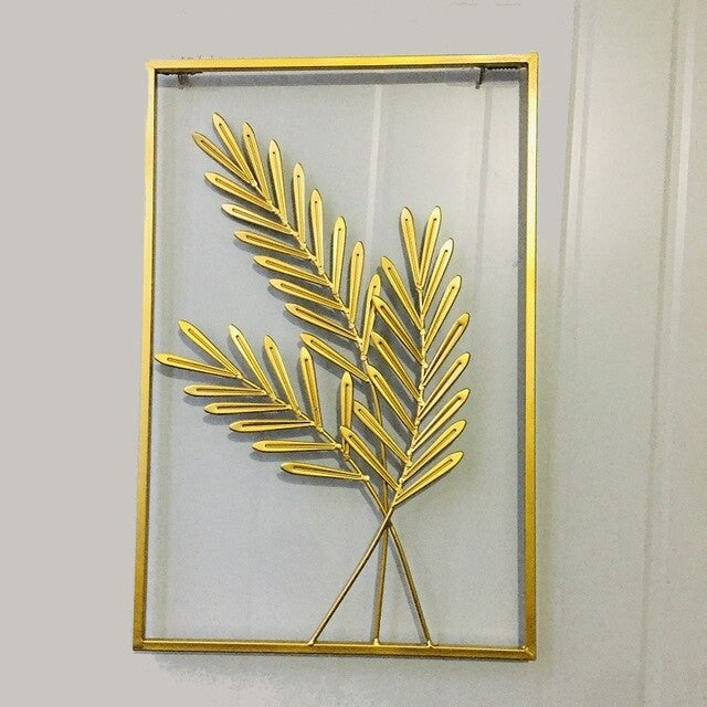 Junips | LuxiLeaf - Golden Wall Decoration