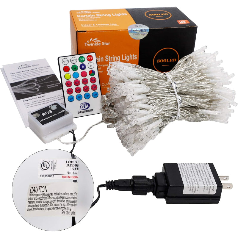 Junips | Lamps for curtains with modes and waterproof design
