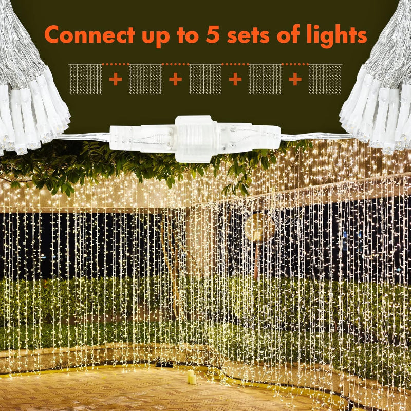 Junips | Lamps for curtains with modes and waterproof design