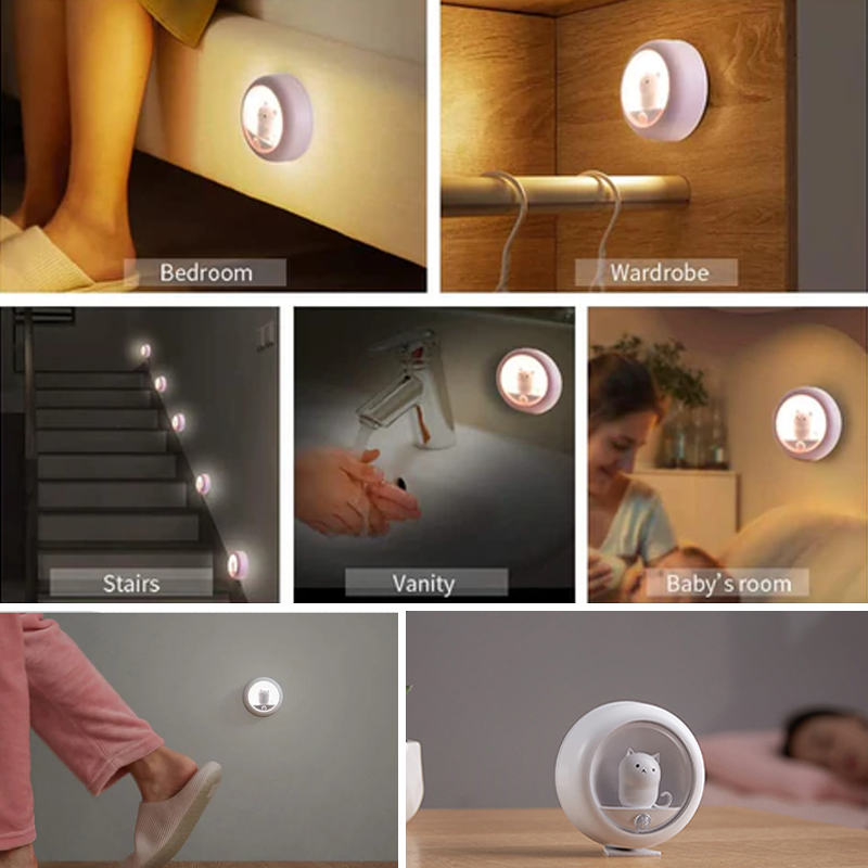 Junips | Cute Cat Night Light