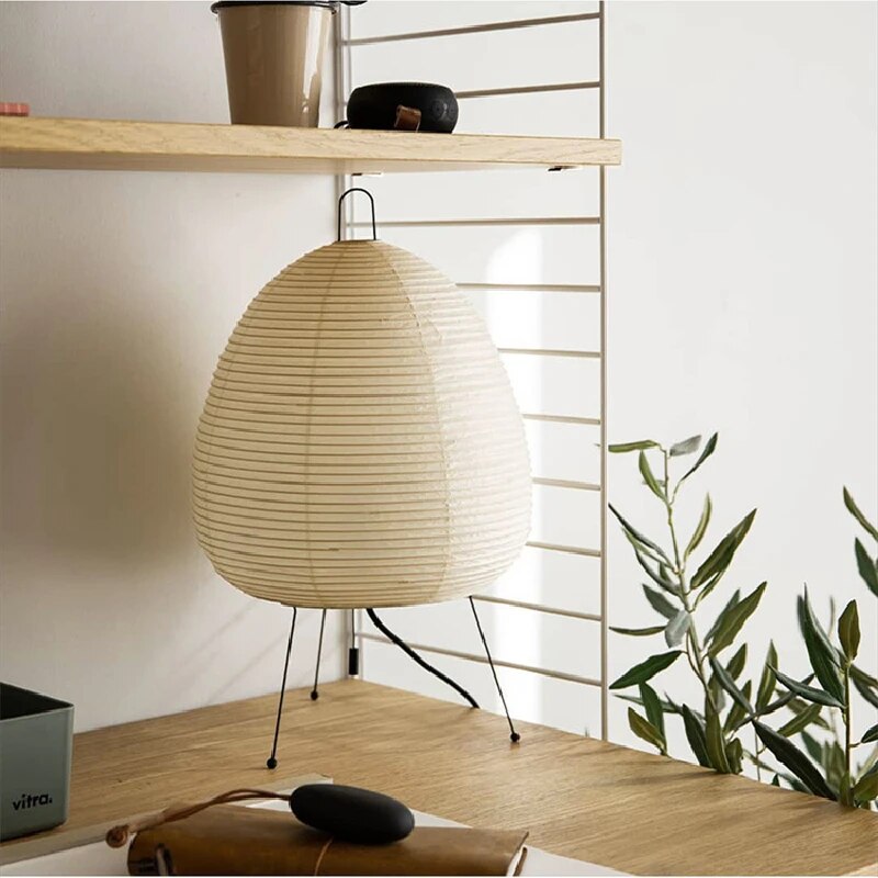 Junips | Table Lamp Paper Shade Japanese Style Light