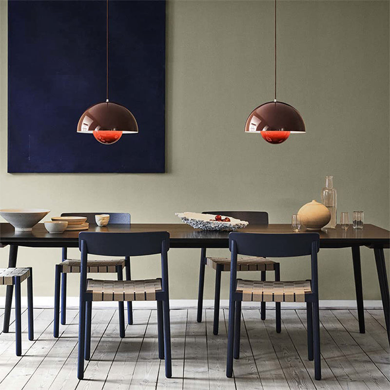 Junips | AuroraBloom™ – Hanging Flower Pot Lamp for the Bedroom