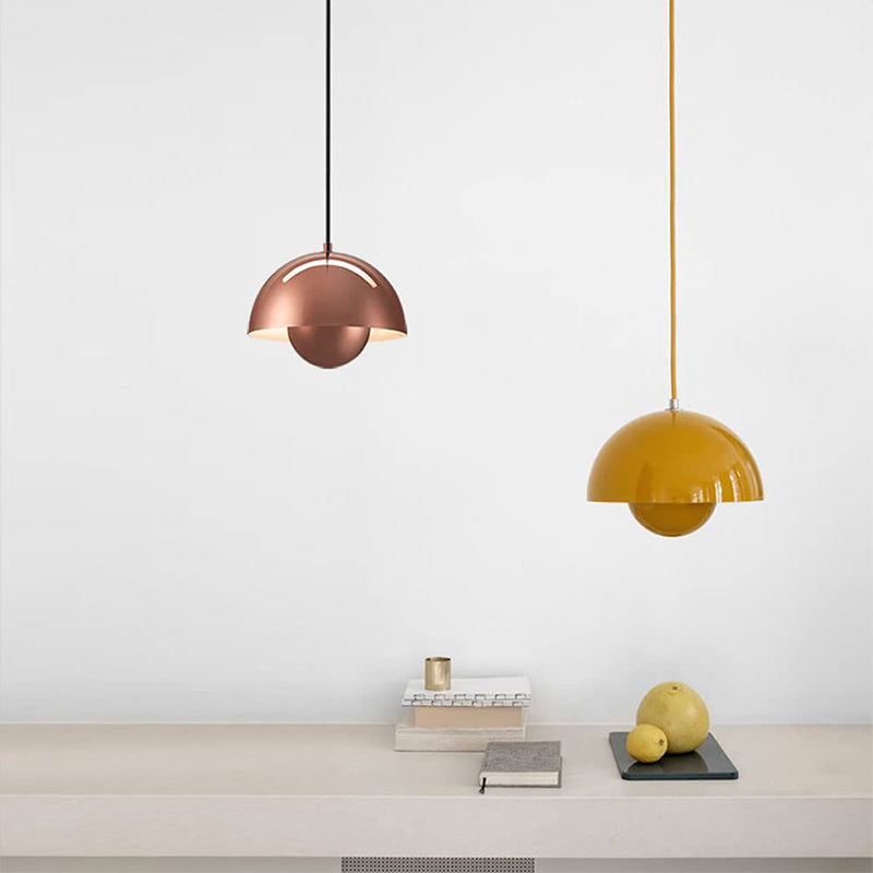 Junips | AuroraBloom™ – Hanging Flower Pot Lamp for the Bedroom